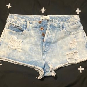 Forever 21 denim shorts